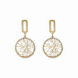 Golden Dreamcatcher Earrings: Retro Hong Kong Style Diamonds - Shop N Save