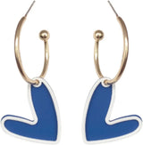 Asymmetric Love Tassel Earrings - Korean Trendy Women's Jewelry - Shop N Save