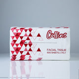 Collins Facial Tissue: 1x4 Pack, 600 Sheets, Soft 1-Ply Comfort - Shop N Save