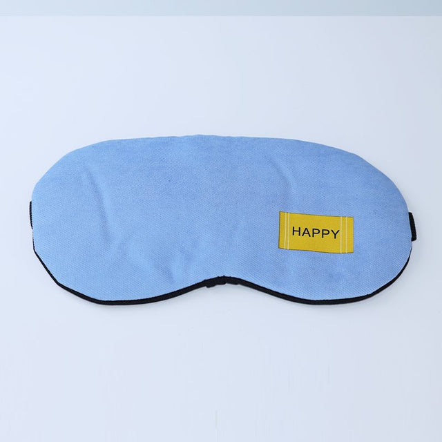 Blue Sleeping Eye Mask: Total Blackout, Adjustable Strap, Travel-Friendly - Shop N Save