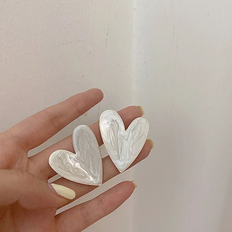 Korean Heart Ring: Exaggerated Love Design - Shop N Save