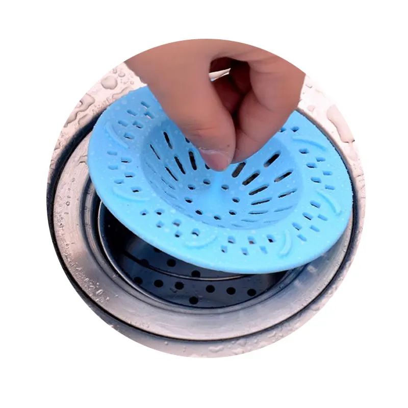 Silicone Pool &amp; Drain Filter: Portable, Anti-Clogging, Creative - Shop N Save