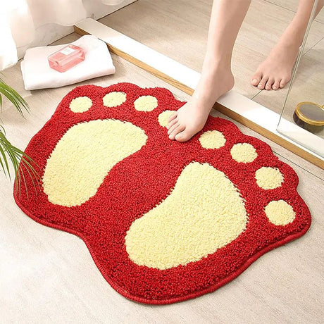 Multicolor Home Mats: Living Room, Bathroom Decor, Affordable (red) - Shop N Save