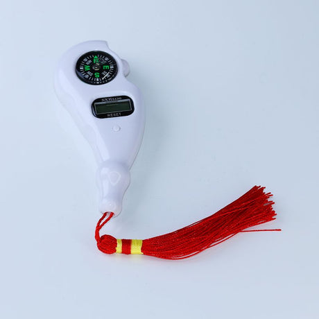 Digital Tasbih Compass: Compact, Rechargeable, Multifunctional Too (White) - Shop N Save