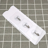 Self-Adhesive Wall Hooks: No Nails, Versatile, Easy Installation - Shop N Save