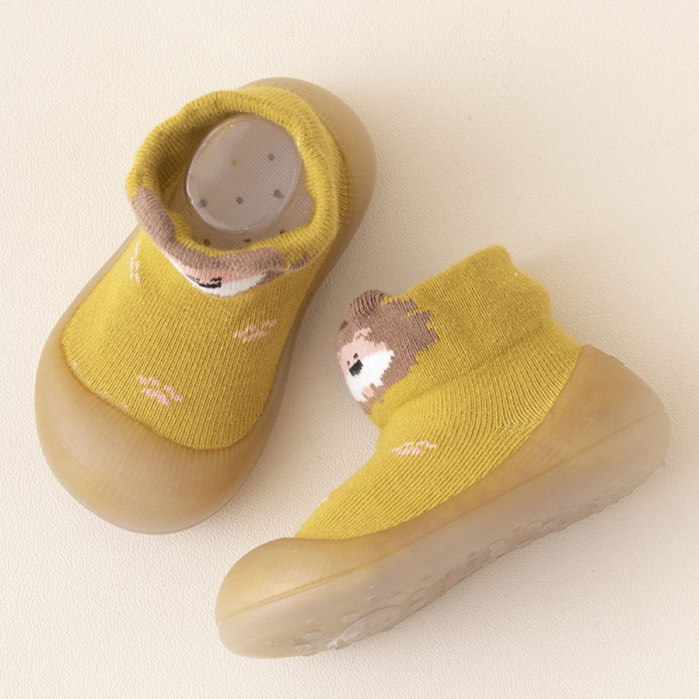 Non-Slip Rubber Sole Newborn Toddler Socks Shoes - Shop N Save