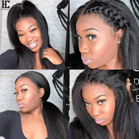 African Cross-Border Yaki Straight Wig - European &amp; American