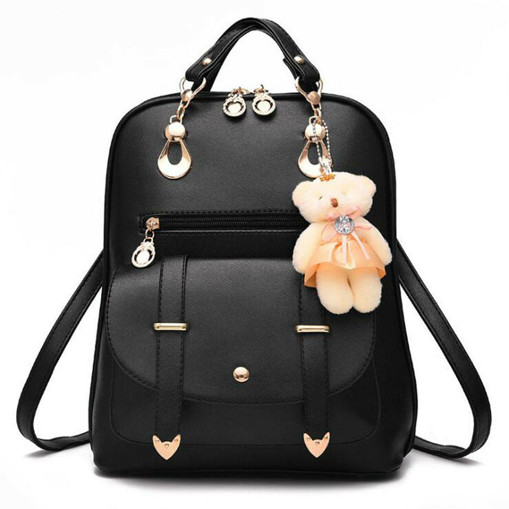 New Trend Casual Backpack Shoulder Bag - Red - Shop N Save