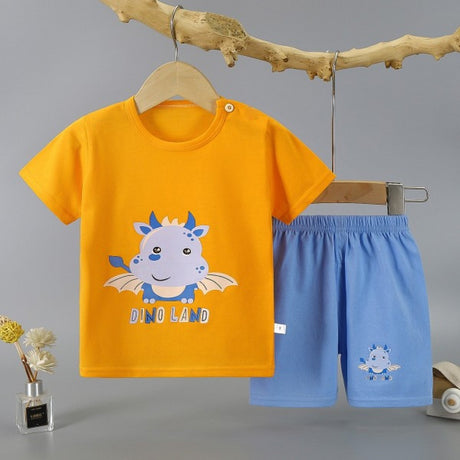 Fashion Short Sleeve T Shirts Cotton Shirts New Born Matching Set - Shop N Save