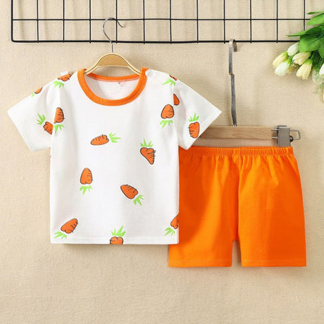 New Born Toddler Shirt Fashion Shorts 2pcs Tracksuits Matching Set - Shop N Save