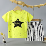 New Born Toddler Shirt Fashion Shorts 2pcs Tracksuits Matching Set - Shop N Save