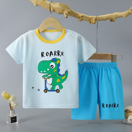 New Born Toddler Shirt Fashion Shorts 2pcs Tracksuits Matching Set - Shop N Save
