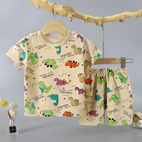 Fashion Short Sleeve T Shirts Cotton Shirts New Born Matching Set - Shop N Save