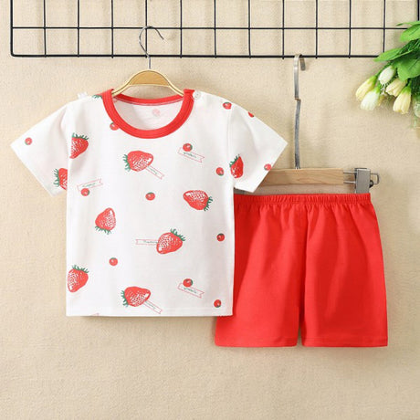 New Born Toddler Shirt Fashion Shorts 2pcs Tracksuits Matching Set - Shop N Save