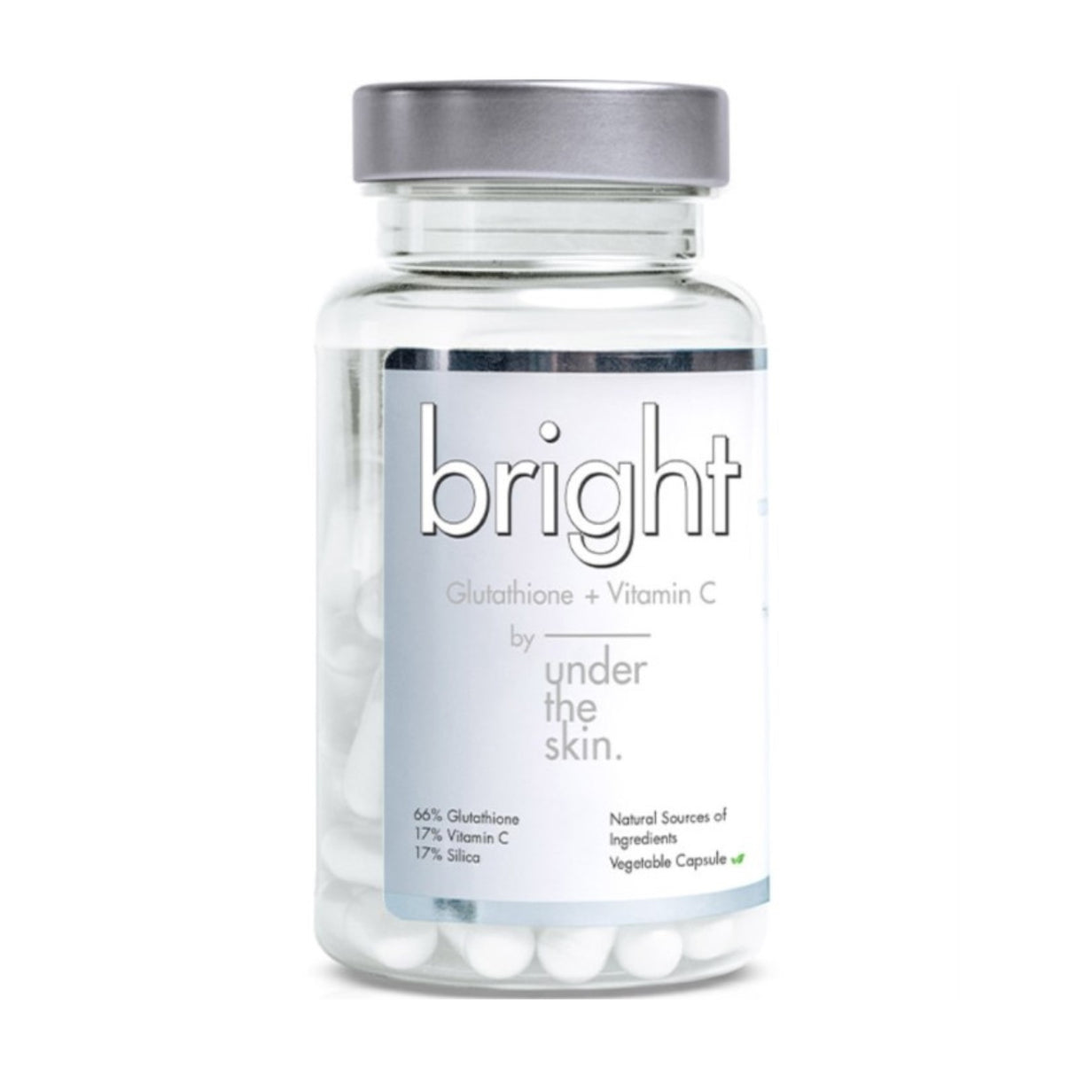 Under the Skin Bright 60 Caps - Shop N Save