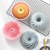 Beauty Home Backing Cake Steamable Silicone Mold - Light Blue