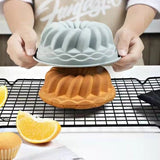 Beauty Home Backing Cake Steamable Silicone Mold - Light Blue