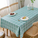 Waterproof Oil Proof Wipe Clean Vinyl Tablecloth - 137x137 CM