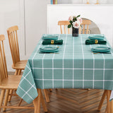 Waterproof Oil Proof Wipe Clean Vinyl Tablecloth - 137x137 CM