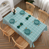 Waterproof Oil Proof Wipe Clean Vinyl Tablecloth - 137x137 CM