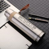 Hot And Cold Stainless Steel Vacuum Flask Water Bottle 750 ML - Silver