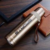 Hot And Cold Stainless Steel Vacuum Flask Water Bottle 750 ML - Silver