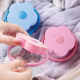 Washing Machine Lint Filter Hair Catcher Floating Mesh Bag - Shop N Save