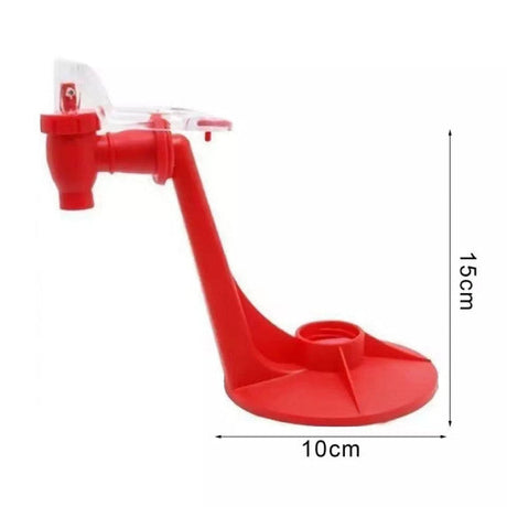 Creative Soda Drinking Water Automatic Bottle Dispenser - Red - Shop N Save