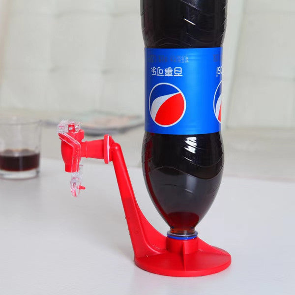 Creative Soda Drinking Water Automatic Bottle Dispenser - Red - Shop N Save