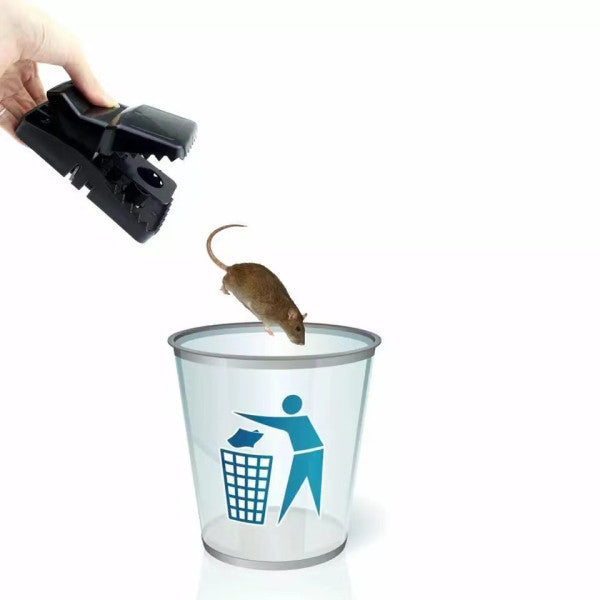 Reusable Mouse Trap Pest Catching Trap - Black