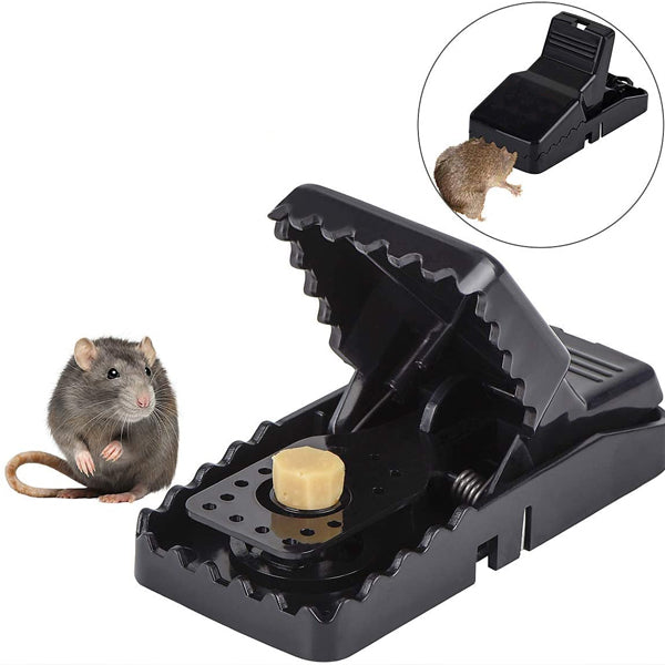 Reusable Mouse Trap Pest Catching Trap - Black
