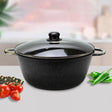 Non Stick Double Handle Aluminum Cooking Frying Pot - 26CM - Shop N Save