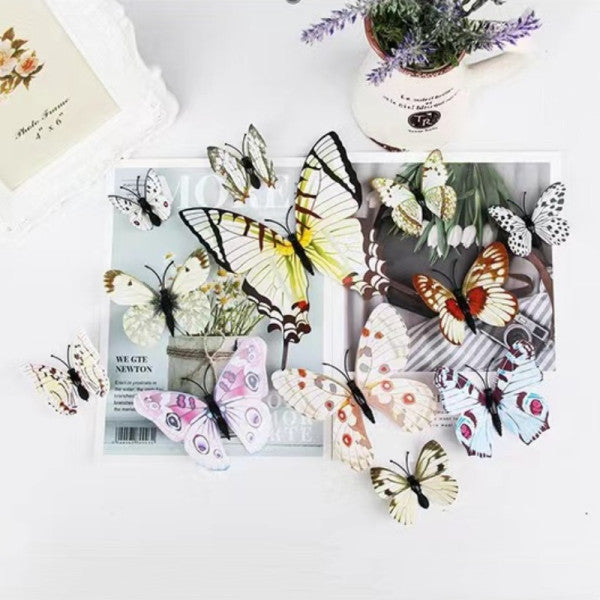 Butterfly Wall Home Decoration Stickers - Multicolor