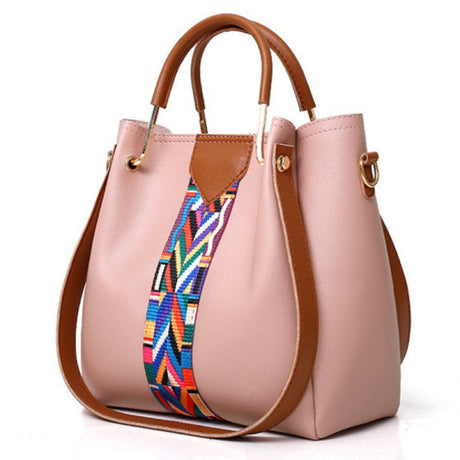 Ultimate Luxury 3-Piece Pink Bags Set Large Capacity Synthetic Leather Zipper Closure Cross Body Perfect for Stylish Women on the Go!