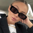 Women Fashion Small Frame Personality Sunglasses - Black - Shop N Save