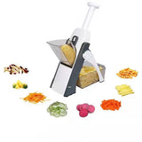 Multi Function Cutter Safe And Fast Vegetable Chopper Slicer - Gray