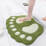 Water Absorbent Non-Slip Bathroom Mat - Green - Shop N Save