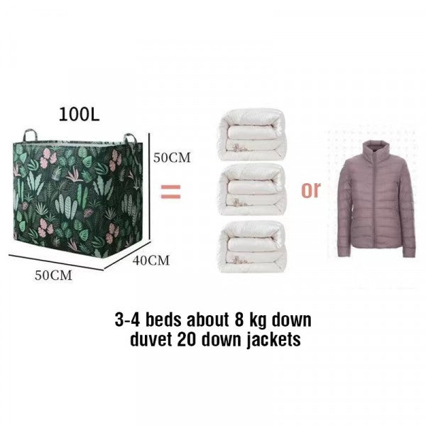 Large Capacity Foldable Quilt Clothing Goods Storage Bag - Much My