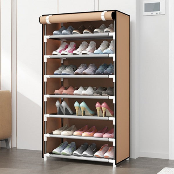 7 Layers Dustproof Storage Shoe Organizer Rack