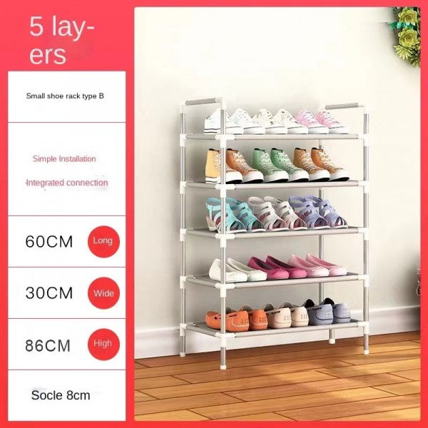 5 Layers Free Combination Large Capacity Shoe Rack - Shop N Save