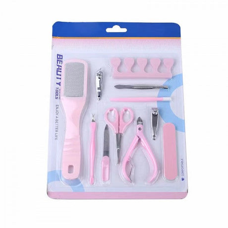 11 Pieces Manicure Pedicure Nail Care Tool Set