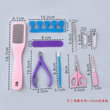 11 Pieces Manicure Pedicure Nail Care Tool Set