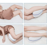 Soft Foot Cushion Body Memory Legs Foam Pillow - White