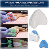 Soft Foot Cushion Body Memory Legs Foam Pillow - White