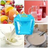 Outdoor Foldable Drinking Water Container Bags - 5L
