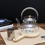 Fancy Luxury Style Transparent Glassware Tea Kettle - Transparent - Shop N Save