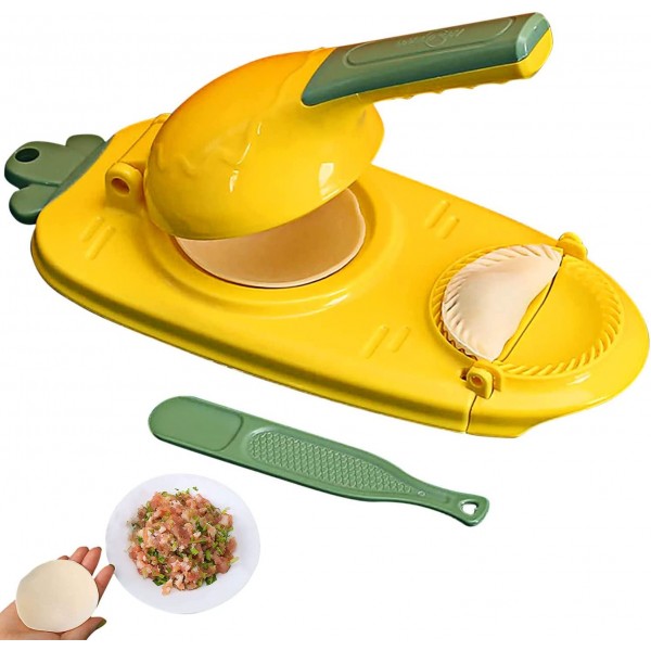 2 In 1 Easy Press And Dough With Dumpling Maker Tool
