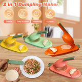 2 In 1 Easy Press And Dough With Dumpling Maker Tool