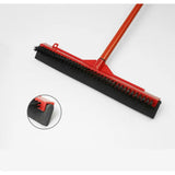 Dual Head Brush Versatile Cleaning With Squeegee Head - 50cm - Blue - Shop N Save
