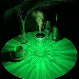 Luxury And Ambiance Combined Crystal Rose Lamp Humidifier - Transparent